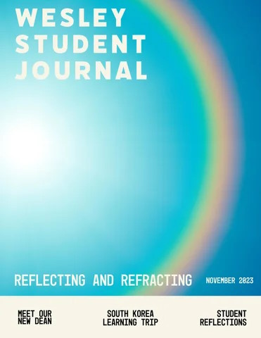 Wesley Student Journal November 2023